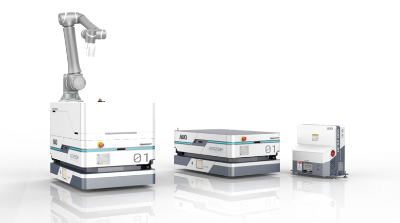 德扑之星數位開發的自主式移動機器人（AMR250M），搭配全向輪並結合AI演算法、2D LiDAR、3D攝影機等技術，協助客戶實現產線全自動化